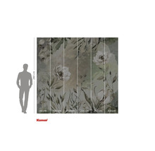 Fototapete mit Blumenmotiv, 280 mal 300 Zentimeter