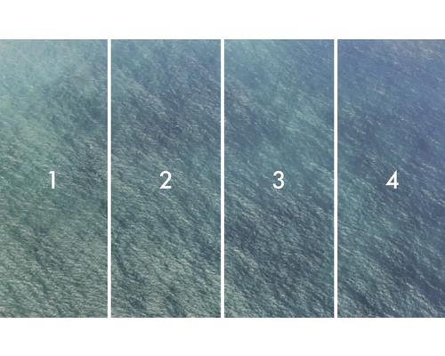 Papier peint photo représentant l'eau de mer