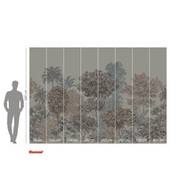 Papier peint photo Komar avec motif jungle, dimensions 400 cm de large sur 280 cm de haut