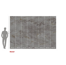 Papier peint photo avec paysage japonais et indications de taille