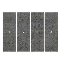 Papier peint photo en quatre parties avec motif abstrait.