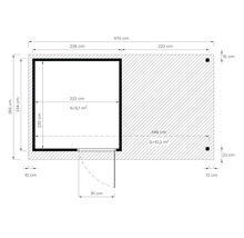 Plan avec dimensions