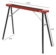 Werkbank mit den Maßen 99,8 cm Breite und 80 cm Höhe