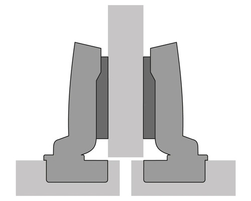 Illustration einer Eckverbindung für Möbel