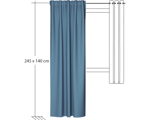 Gardine, 245 x 140 cm