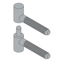 Paumelle à visser pour le vissage