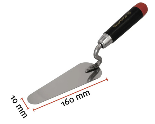 Spatule Maurerlob, 160 mm de long, 10 mm de large