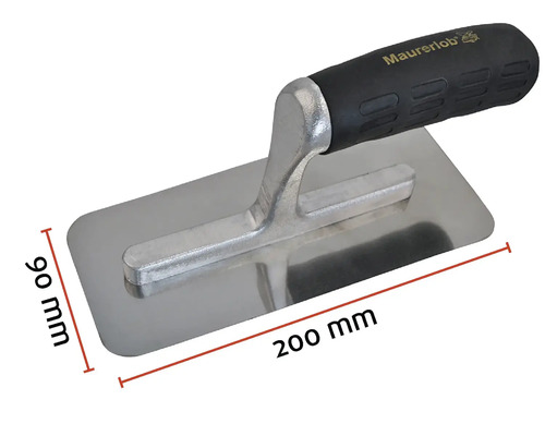 Truelle de plâtrier de 200 mm sur 90 mm