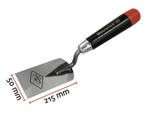 Truelle àJoint Maurerlob, longueur 215 mm et largeur 50 mm