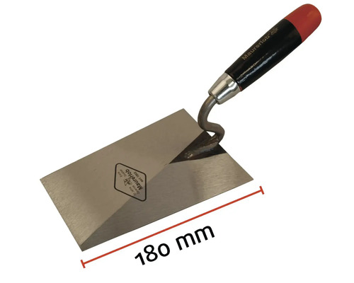 Truelle de maçon avec une longueur de lame de 180 millimètres