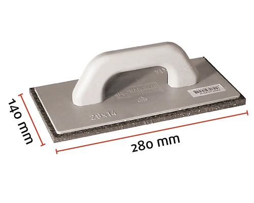 Schwammbrett mit den Maßen 280 mal 140 Millimeter