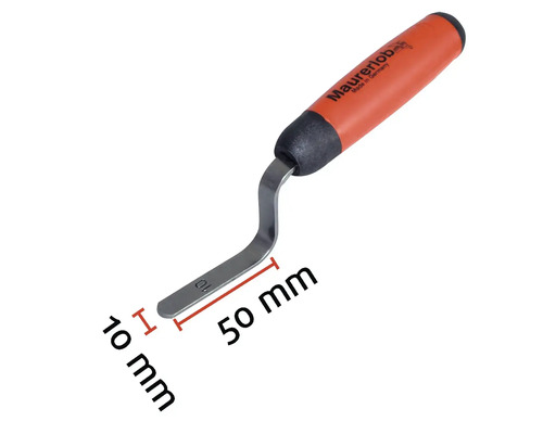 Fugenboy avec manche et dimensions dix sur cinquante millimètres.