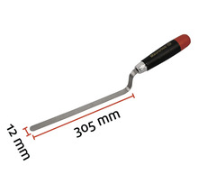 Gratte-joints d'une longueur de 305 millimètres et d'une largeur de 12 millimètres.