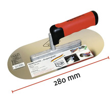 Glättkelle mit Griff, Länge 280 Millimeter