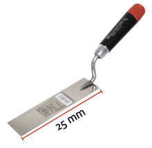 Truelle de maçon avec largeur de lame de 25 mm