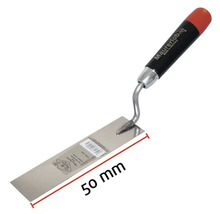 Truelle de maçon avec une largeur de lame de 50 mm