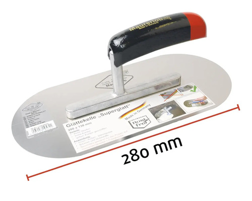 Taloche à lisser, 280 millimètres, outil de maçon