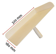 Spatule à plâtre de dimensions 320 mm x 180 mm