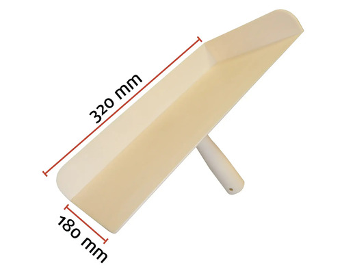 Spatule à plâtre de dimensions 320 mm x 180 mm