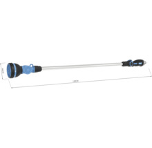 Gartenbrause mit einer Länge von 120 cm und einem Durchmesser von 6 cm