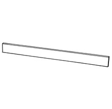 Plinthe pour meubles de cuisine ou mobilier de forme rectangulaire allongée.