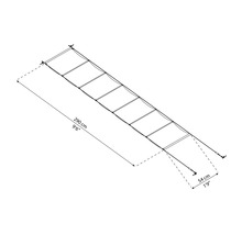 Kit d'ombrage Palram – Canopia pour toutes les toitures pour terrasse de 8,15 m