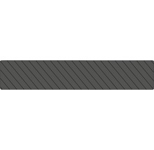 Lame de terrasse Konsta en bois composite Nativo profilé plein revêtu lame de rebord 23x138x3000 mm chêne gris clair