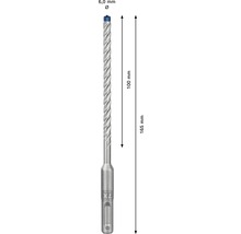 6 Millimeter Hammerbohrer mit einer Länge von 165 Millimetern