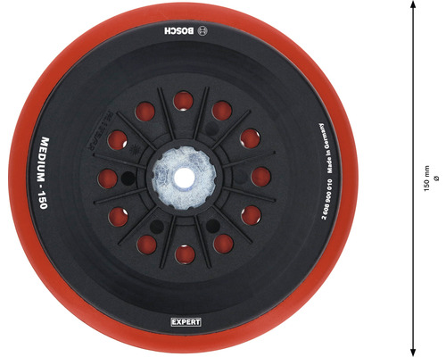 Bosch Schleifteller mit einem Durchmesser von 150 Millimetern