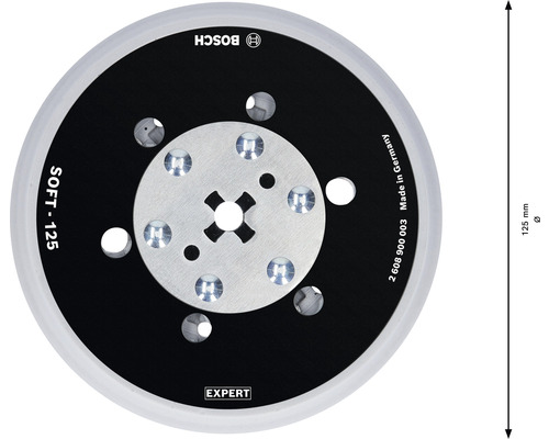 Bosch Schleifteller mit 125 mm Durchmesser