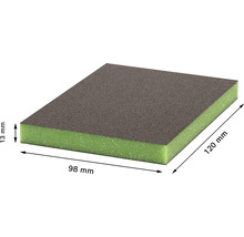 Schleifschwamm für Handschleifer Bosch, 98x120x13 mm, Korn Super fein, 20 Stück