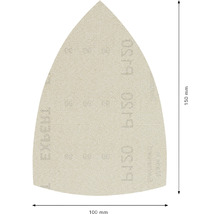 Disque de grille de ponçage pour ponceuse multifonction Bosch, 100x150 mm, grain 120, non perforé, 50 pces-thumb-1