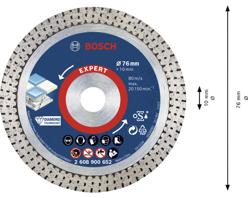 Disques à tronçonner - HORNBACH Luxembourg