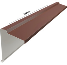 Ortgangwinkel aus Metall, 200 cm lang