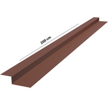 Gouttière en métal, longueur 200 cm