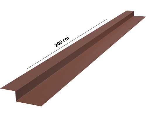 Gouttière en métal, longueur 200 cm