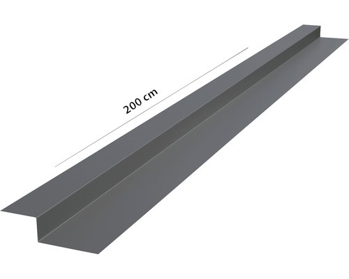 Profilé d''angle de toit en métal, longueur 200 cm
