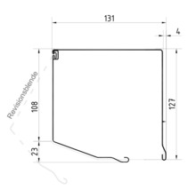 ARON Vorbaurollladen PVC grau 800 x 865 mm Kasten Aluminium RAL 8003 lehmbraun Gurtzug Links-thumb-3