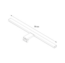 Fünfzig Zentimeter lange Lichtleiste