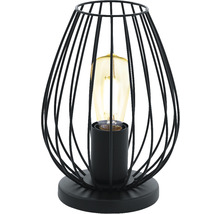 Lampe de table Newtown 1 ampoule noire H 230 mm-thumb-3