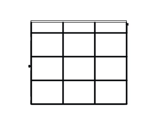 Étagère à neuf compartiments