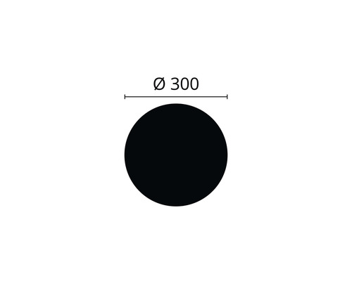 Cercle de diamètre 300