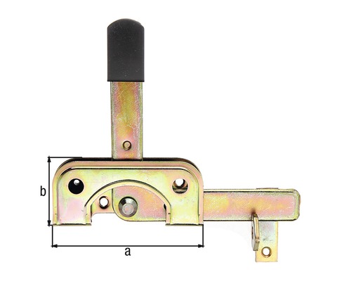 Möbelbeschlag mit Maßangaben