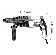 Bohrhammer mit SDS plus Bosch Professional GBH 2-26 F inkl. Handwerkerkoffer, 13-mm-Schnellwechselbohrfutter und 3-tlg. Bohrer-Set SDS plus-5 (6/8/10 mm)-thumb-1