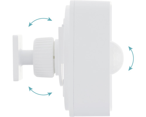 Détecteur de mouvement réglable pour un alignement flexible