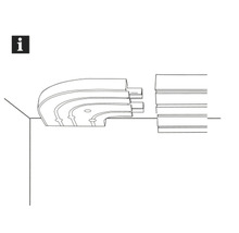 Instructions d''installation du système de gestion des câbles