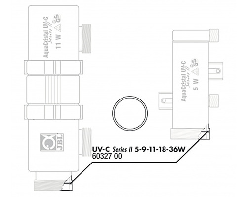JBL AquaCristal UV-C Wasserklärer Schema