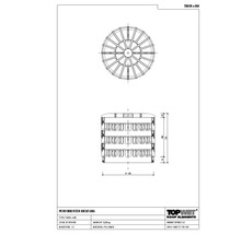 TopWet Universal-Kiesfang Ø 129 mm H = 125 mm