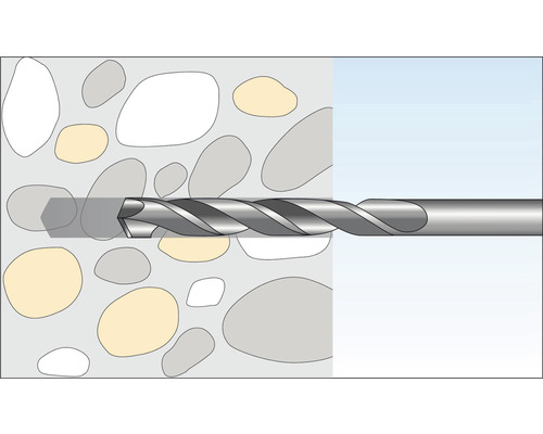 Foret en utilisation dans la pierre