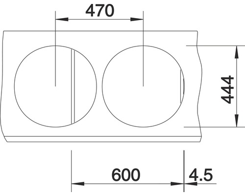 Dessin technique avec dimensions d''un élément de construction
